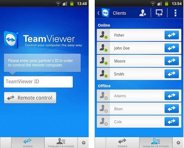 teamviewer 7 free download for android tablet