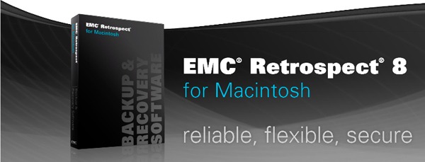 EMC Retrospect 8.1, nueva versión del software de backup para plataformas Mac