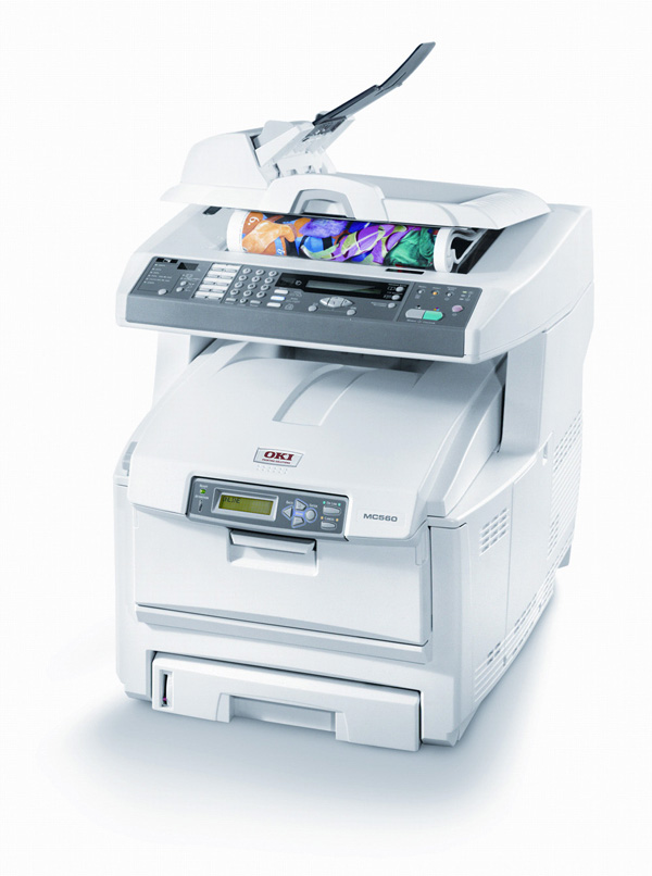 OKI MC560, sistema multifunción color y monocromo con tecnologí­a LED
