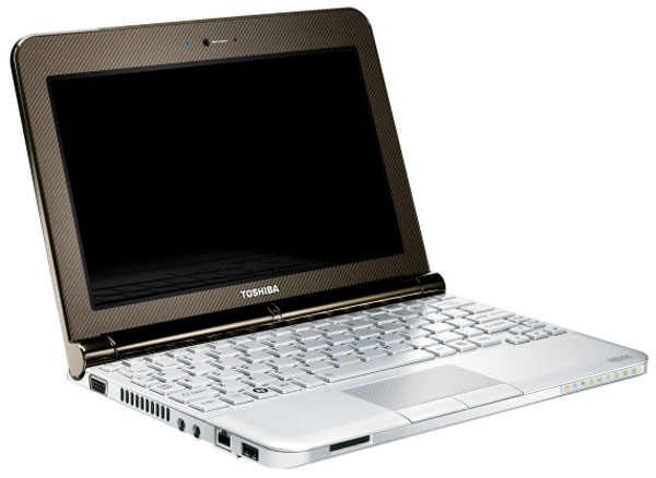 Toshiba NB200, un netbook ligero que protege la información del disco duro