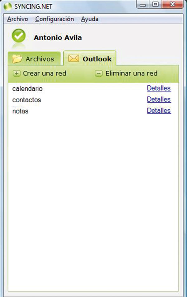 pantalla-principal-Outlook-sharing