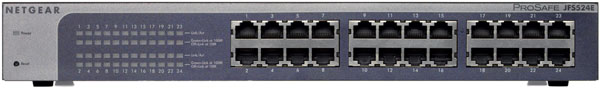 Netgear ProSafe FS116E, JFS524E y GS105E, switches económicos para redes medianas