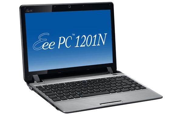 Asus Eee PC 1201N, a medio camino entre el netbook y el portátil