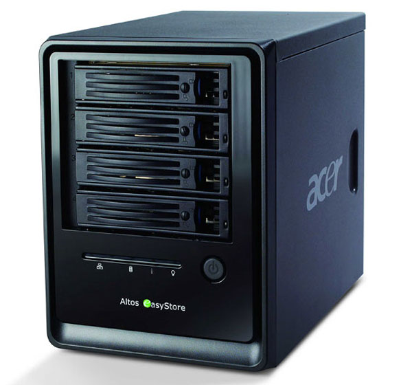 Acer Altos easyStore, almacenamiento en red con 4 TB de capacidad