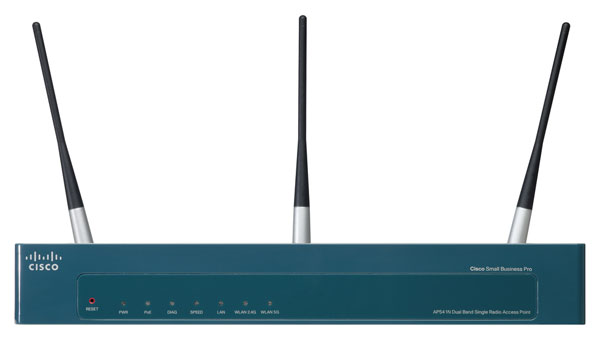 Cisco AP 541N Wireless Access Point, ampliación sencilla para redes inalámbricas corporativas