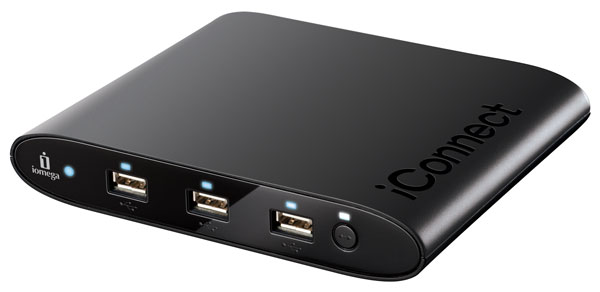 Iomega iConnect Wireless Data Station, servidor de impresión y almacenamiento en red a la carta