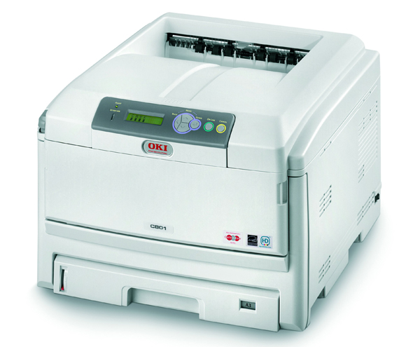Impresora OKI C801, impresora láser en color para Pymes