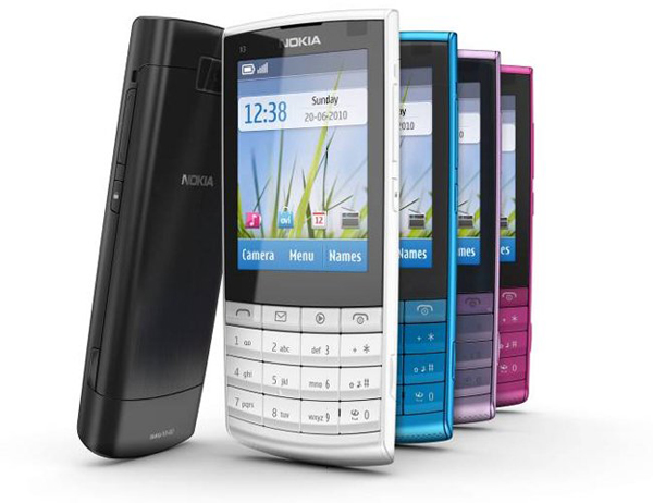 Nokia X3-02, un móvil estilo tradicional con pantalla táctil