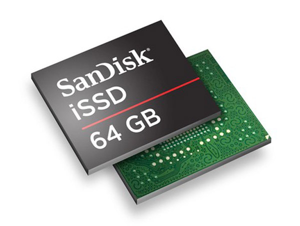Sandisk presenta sus tarjetas de memoria SSD integradas del tamaño de un sello