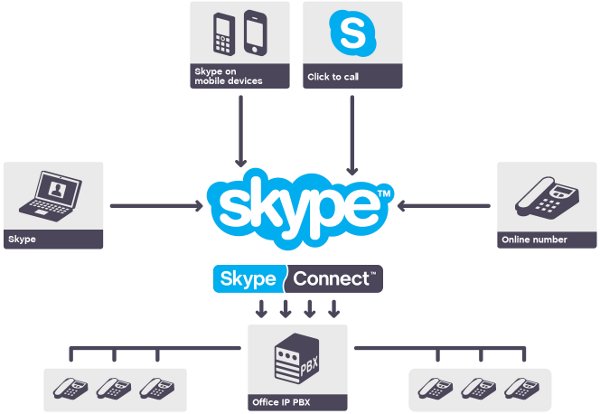 Skype Connect 1.0, Skype lanza una solución para integrar Skype en las empresas