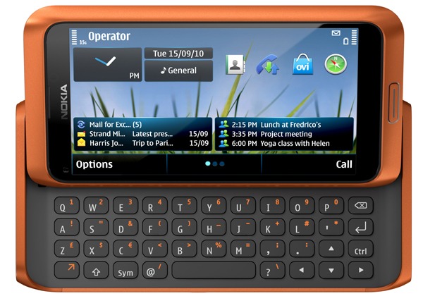 Nokia E7, móvil táctil de Nokia para profesionales con teclado deslizable y cámara de 8 megapixels