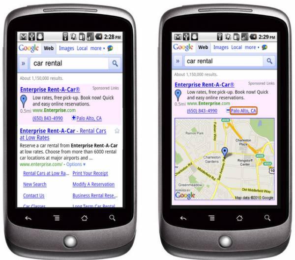 Google, la empresa consigue más de la mitad de los ingresos totales por publicidad móvil