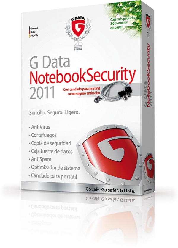 G-Data Notebook Security 2011, suite de seguridad de G-Data para profesionales móviles