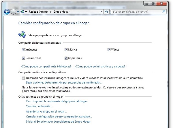 Windows 7 y contraseña de red, cómo ver y cambiar la contraseña de red
