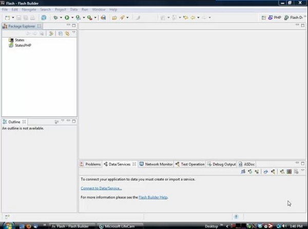 Adobe Flash Builder 4.5 para PHP, software de desarrollo de aplicaciones para móviles