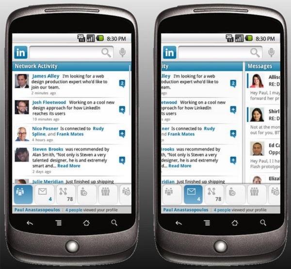 LinkedIn para Android, ya está disponible la versión final de LinkedIn en el Android Market