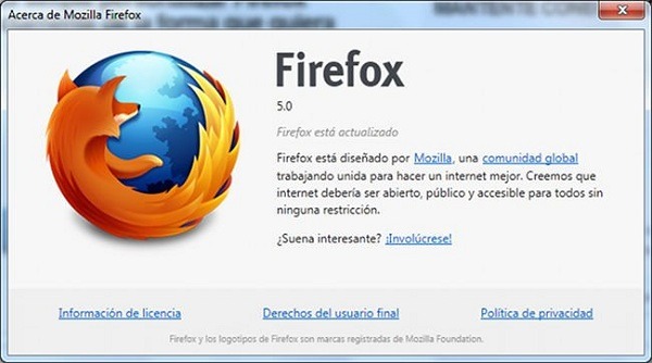 Firefox 5, el nuevo navegador de Mozilla adelanta un dí­a su llegada