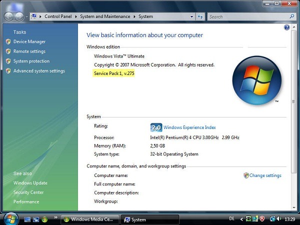 Windows Vista, Microsoft acabará con el soporte a Windows Vista el año que viene