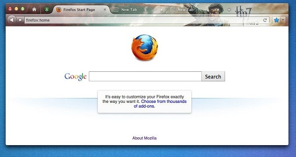 Firefox 8 cambia de diseño para parecerse más a Google Chrome