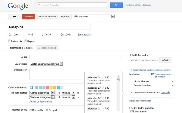 Google Calendar