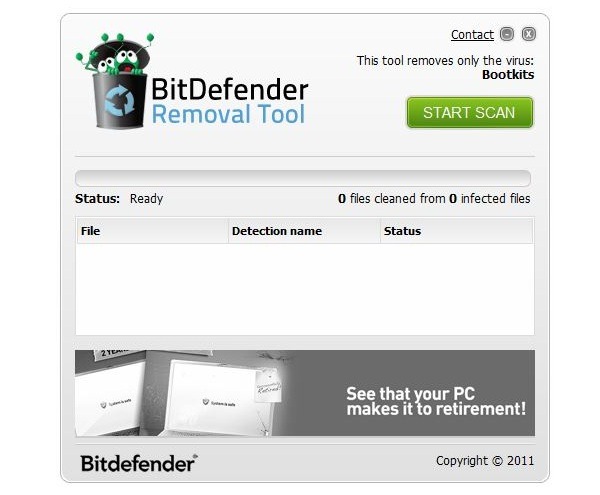 Herramienta de Bitdefender para quitar rootkits del equipo