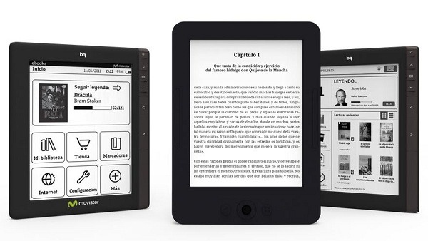 bq es lí­der de los e-readers en España