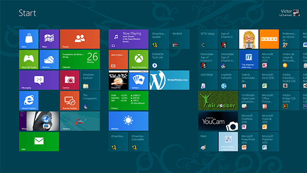 Atajos del teclado de Windows 8