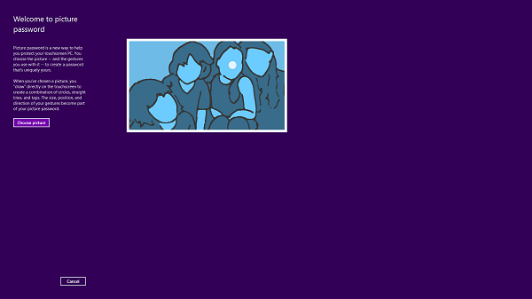 Cómo crear una imagen contraseña en Windows 8
