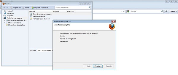 Cómo importar los datos personales de Chrome a Firefox