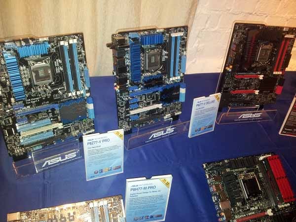 Nuevas placas base de Asus serie 7 con el chipset Intel Z77
