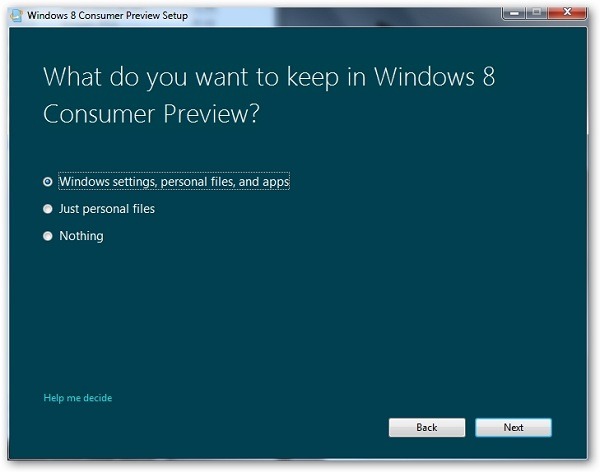 Cómo instalar la beta de Windows 8