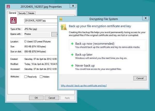 Cómo ocultar tus archivos privados en Windows