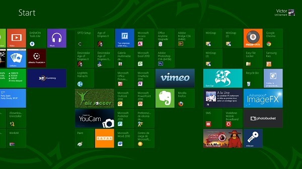 Bloques de Windows 8
