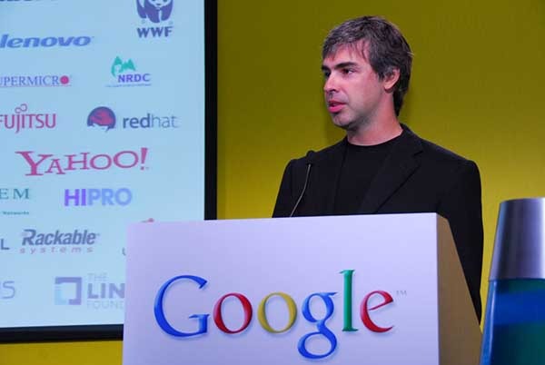Larry Page, CEO de Google