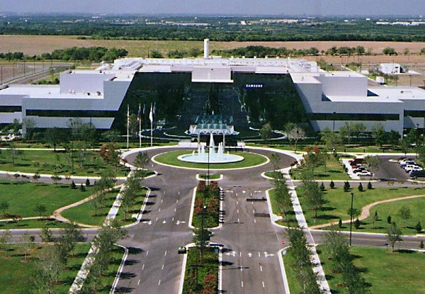 Fábrica de Samsung en Austin