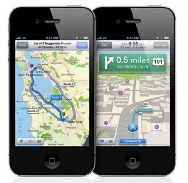 Así­ se produjo la ruptura entre Apple y Google por sus mapas