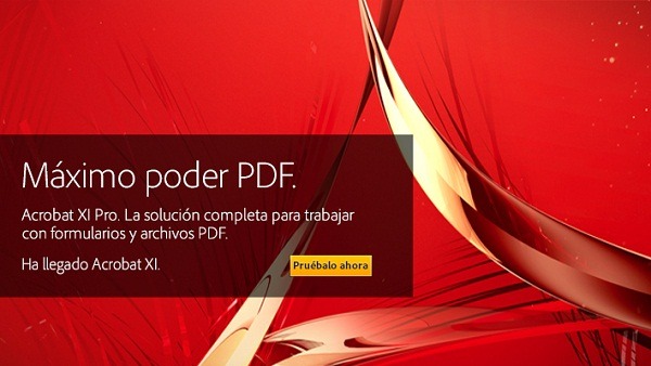 Adobe Acrobat XI Pro, nueva versión del lector y editor de PDF