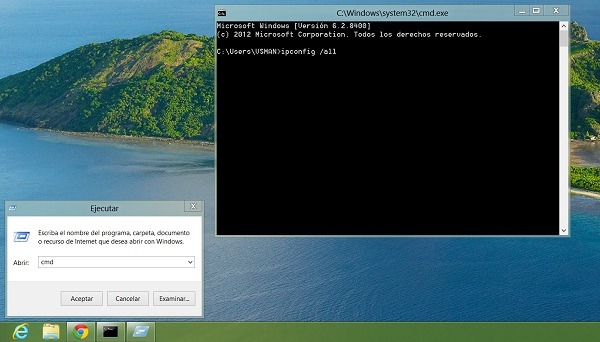 Cómo encontrar la dirección MAC en Windows 8