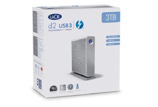LaCie actualiza su disco duro LaCie d2 con USB 3.0 y Thunderbolt