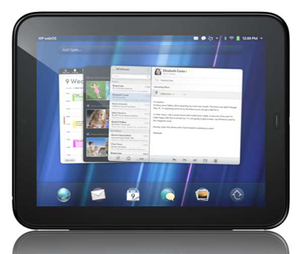 HP TouchPad, tablet de HP de 9,7″ con procesador de doble núcleo y 1 GB de RAM