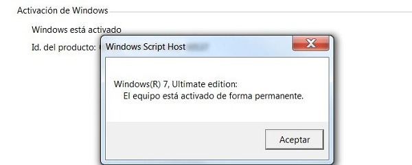 Cómo saber si Windows 7 está activado